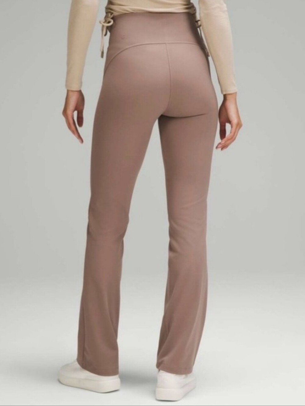 Lululemon Smooth Fit Pull-On High-Rise Pant Taupetastic Size 10